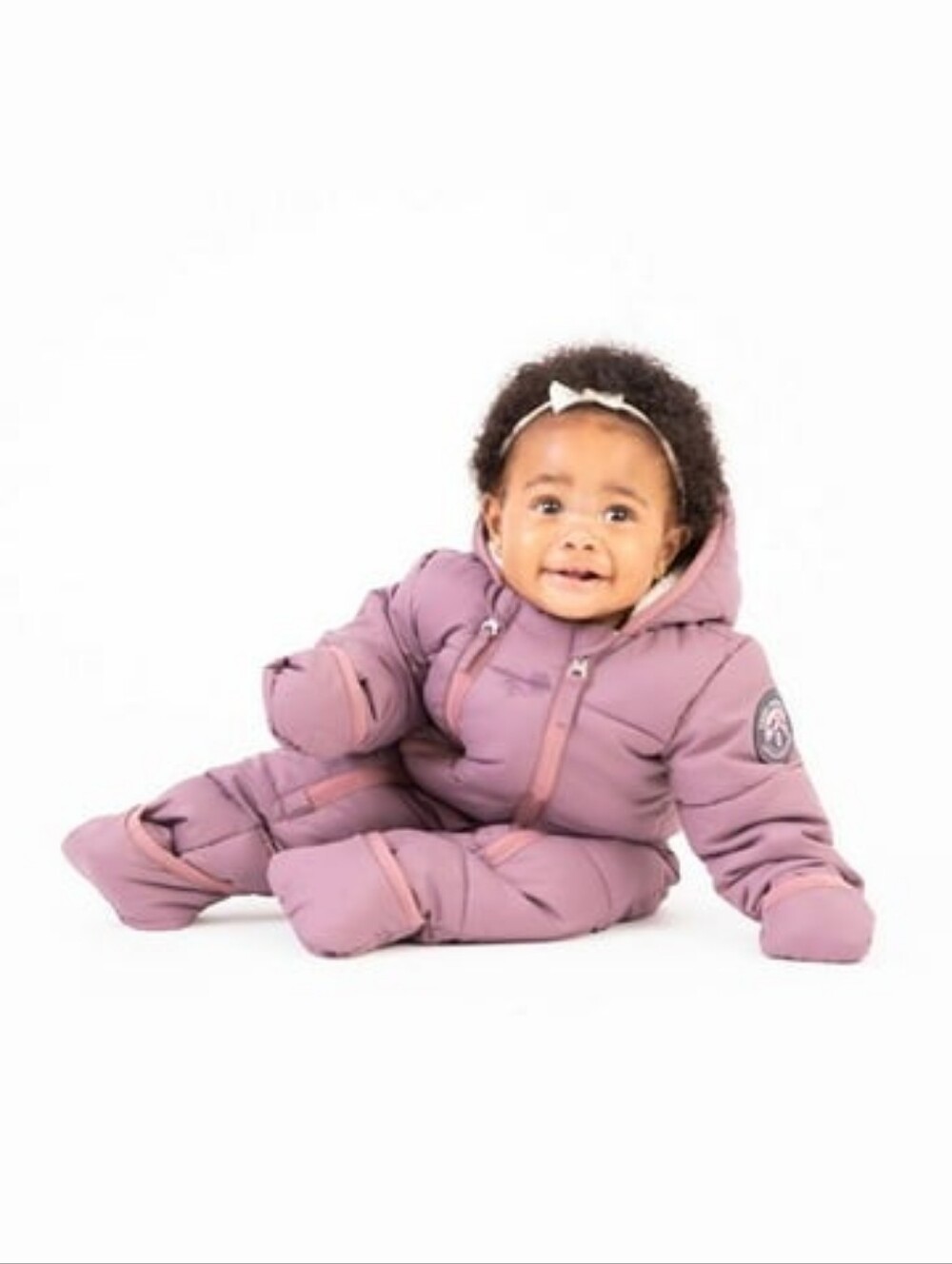 NWT Free Country Quilted Puffer Baby Snowsuit Winter Bunting Size 9-12 Months